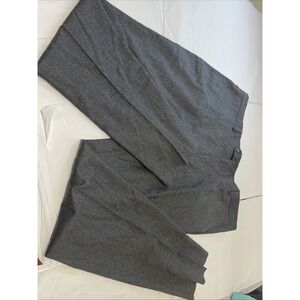Zignone Reserve Wool‎ Cashmere Dress Pants Charcoal Gray Size 42R UNHEMMED